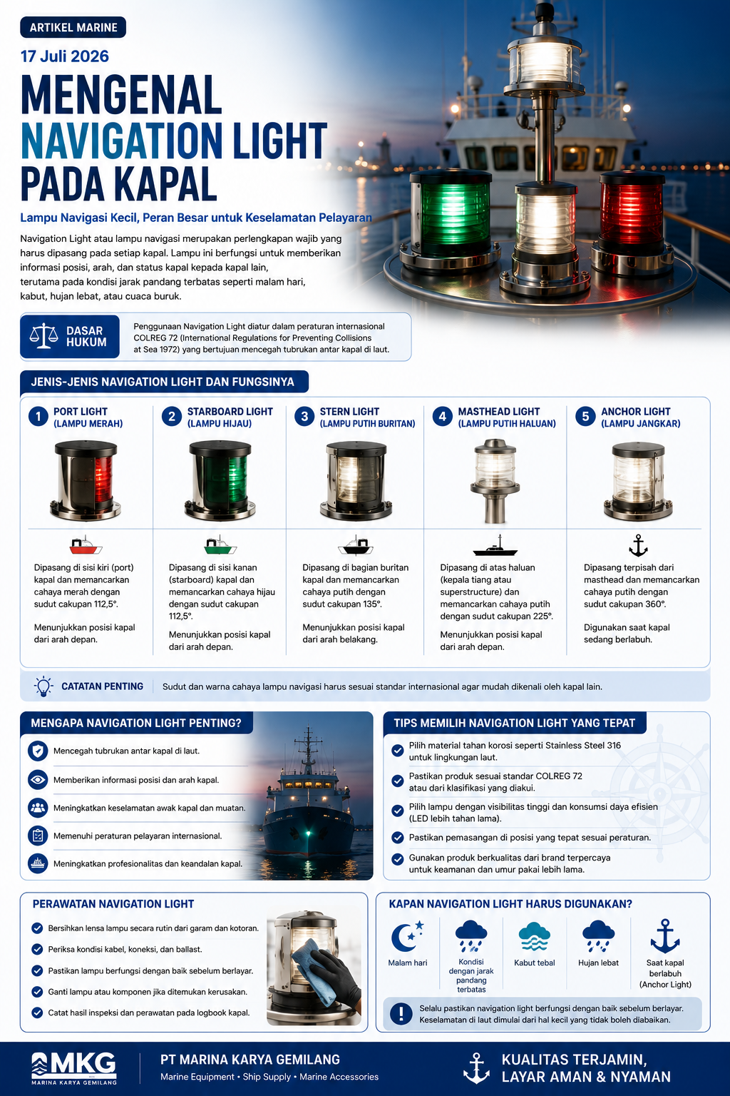 Navigation Light Kapal